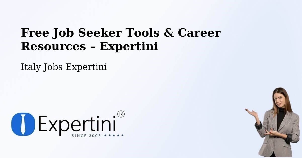 Free Job Seeker Tools & Career Resources – Taranto - Taranto, Italy Jobs Expertini