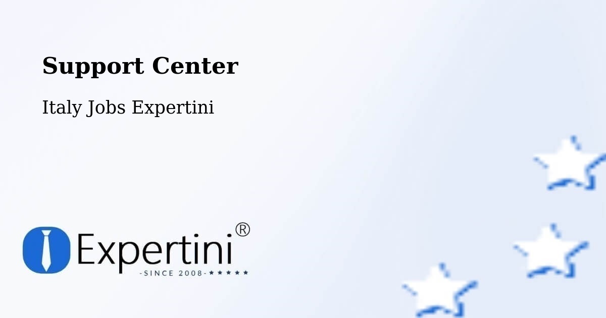 Support Services – Taranto - Italy Jobs Expertini